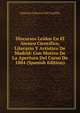 Discursos Leidos En El Ateneo Cientifico, Literario Y Artistico De Madrid: Con Motivo De La Apertura Del Curso De 1884 (Spanish Edition), Antonio Canovas Del Castillo 
