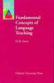 Oxford Applied Linguistics Fundamental Concepts Of Lt, Henry Stern 