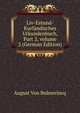 Liv-Estund-Kurl?ndisches Urkundenbuch, Part 2, volume 2 (German Edition), August Von Bulmerincq 