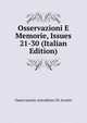 Osservazioni E Memorie, Issues 21-30 (Italian Edition), Osservatorio Astrofisico Di Arcetri 