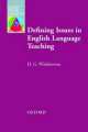 Oxford Applied Linguistics Defin Ing Issues In English Lang Teach, H.G. Widdowson 