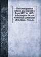 The immigration offices and statistics from 1857 to 1903: information for the Universal Exhibition of St. Louis (U.S.A.), 