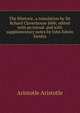 The Rhetoric, a translation by Sir Rchard Claverhouse Jebb; edited with an introd. and with supplementary notes by John Edwin Sandys, Аристотель 