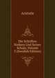 Die Schriften Notkers Und Seiner Schule, Volume 3 (Swedish Edition), Аристотель 