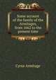 Some account of the family of the Armitages, from 1662 to the present time, Cyrus Armitage 