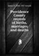 Providence County records of births, marriages and deaths, James N. 1844-1927 Arnold 