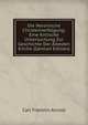 Die Neronische Christenverfolgung: Eine Kritische Untersuchung Zur Geschichte Der Altesten Kirche (German Edition), Carl Franklin Arnold 