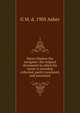Henry Hudson the navigator: the original documents in which his career is recorded, collected, partly translated, and annotated, G M. d. 1905 Asher 