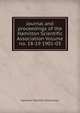 Journal and proceedings of the Hamilton Scientific Association Volume no. 18-19 1901-03, Hamilton Scientific Association 