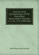 Journal and proceedings of the Hamilton Association Volume v. 1: pt. 2/3 (1885/86), Hamilton Association 