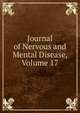 Journal of Nervous and Mental Disease, Volume 17, 