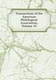 Transactions of the American Philological Association, Volume 10, 