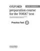 Oxford Preparation Course For the TOEIC Test, Oxford 