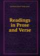 Readings in Prose and Verse, Scottish school-book assoc 