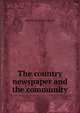 The country newspaper and the community, Millard Van Marter Atwood 