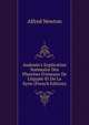 Audouin's Explication Sommaire Des Planches D'oiseaux De L'?gypte Et De La Syrie (French Edition), Alfred Newton 