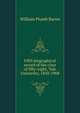Fifth biographical record of the class of fifty-eight, Yale University, 1858-1908, William Plumb Bacon 