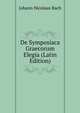 De Symposiaca Graecorum Elegia (Latin Edition), Johann Nicolaus Bach 
