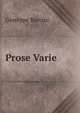Prose Varie, Giuseppe Baccini 