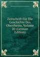 Zeitschrift Fur Die Geschichte Des Oberrheins, Volume 20 (German Edition), Oberrheinische Historische Kommission 