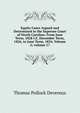 Equity Cases Argued and Determined in the Supreme Court of North Carolina: From June Term, 1828 I.E. December Term, 1826, to June Term, 1834, Volume 2; volume 17, Thomas Pollock Devereux 