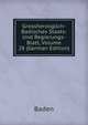 Grossherzoglich-Badisches Staats- Und Regierungs-Blatt, Volume 28 (German Edition), Baden 