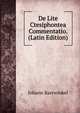 De Lite Ctesiphontea Commentatio. (Latin Edition), Johann Baerwinkel 