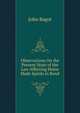 Observations On the Present State of the Law Affecting Home Made Spirits in Bond, John Bagot 