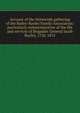 Account of the thirteenth gathering of the Bailey-Bayley Family Association: particularly commemorative of the life and services of Brigadier General Jacob Bayley, 1726-1815, 