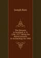 The Edwards in Scotland, A. D. 1296-1377: Being the Rhind Lectures in Arch?ology for 1900, Joseph Bain 