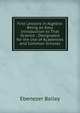 First Lessons in Algebra: Being an Easy Introduction to That Science ; Designated for the Use of Academies and Common Schools, Ebenezer Bailey 