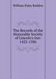 The Records of the Honorable Society of Lincoln's Inn: 1422-1586, William Paley Baildon 