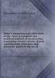 Baker's formation and cultivation of the voice; a complete and practical method of vocalization, consisting of every variety of scale exercises and . beginners and advanced pupils in the art of, Benjamin Franklin Baker 