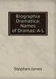 Biographia Dramatica: Names of Dramas: A-L, Stephen Jones 
