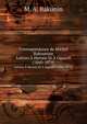 Correspondance: Lettres A Herzen Et A Ogareff (1860-1874) (French Edition), Mikhail Aleksandrovich Bakunin 