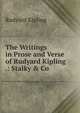 The Writings in Prose and Verse of Rudyard Kipling .: Stalky & Co, Джозеф Редьярд Киплинг 