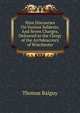 Nine Discourses On Various Subjects: And Seven Charges, Delivered to the Clergy of the Archdeaconry of Winchester, Thomas Balguy 