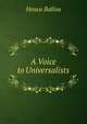 A Voice to Universalists, Ballou, Hosea 