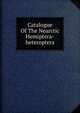 Catalogue Of The Nearctic Hemiptera-heteroptera, 