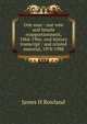 One man - one vote and Senate reapportionment, 1964-1966: oral history transcript / and related material, 1978-1980, James H Rowland 