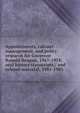 Appointments, cabinet management, and policy research for Governor Ronald Reagan, 1967-1974: oral history transcripts / and related material, 1981-1983, 