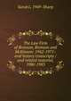 The Law Firm of Bronson, Bronson and McKinnon: 1942-1975 : oral history transcripts / and related material, 1980-1983, Sarah L. 1949- Sharp 