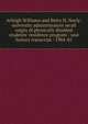 Arleigh Williams and Betty H. Neely: university administrators recall origin of physically disabled students' residence program : oral history transcript / 1984-85, 