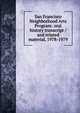 San Francisco Neighborhood Arts Program: oral history transcript / and related material, 1978-1979, 