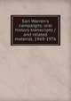 Earl Warren's campaigns: oral history transcripts / and related material, 1969-1976, 