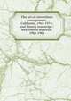 The art of corrections management, California, 1967-1974: oral history transcript / and related material, 1982-1984, 