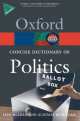 The Concise Oxford Dictionary of Politics, McLean, Iain, McMillan, Alistair 