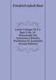 Lettre Critique De F.J. Bast A Mr. J.F. Boissonade Sur Antoninus Liberalis, Parthenius Et Aristenete (French Edition), Friedrich Jakob Bast 
