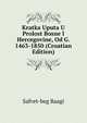 Kratka Uputa U Prolost Bosne I Hercegovine, Od G. 1463-1850 (Croatian Edition), Safvet-beg Baagi 