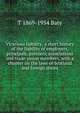 Vicarious liability; a short history of the liability of employers, principals, partners, associations and trade-union members, with a chapter on the laws of Scotland and foreign states, T 1869-1954 Baty 